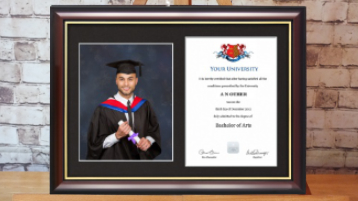 Certificate framing